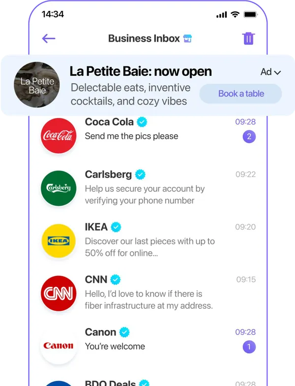 Viber Business Exclusive