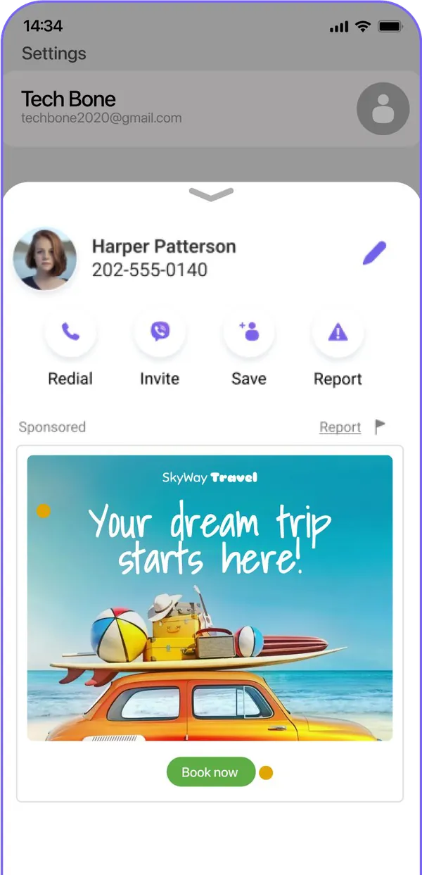 Viber Display Reach